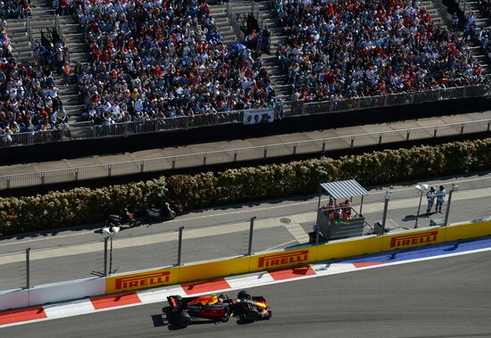 Formula One Grand Prix Russia. Race