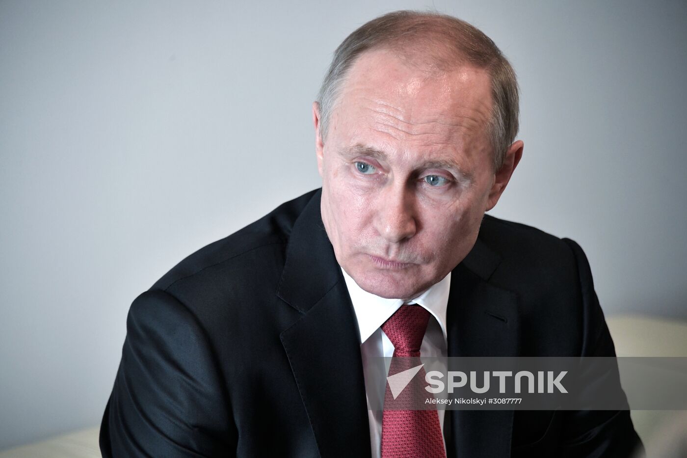President Vladimir Putin attends Russian leg of Formula One in Sochi
