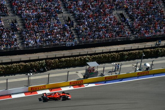 Formula One Grand Prix Russia. Race