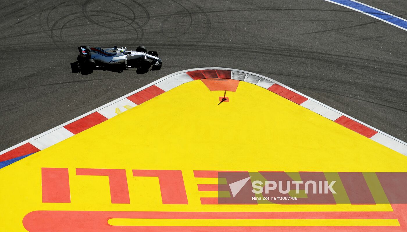 Formula One Grand Prix Russia. Race