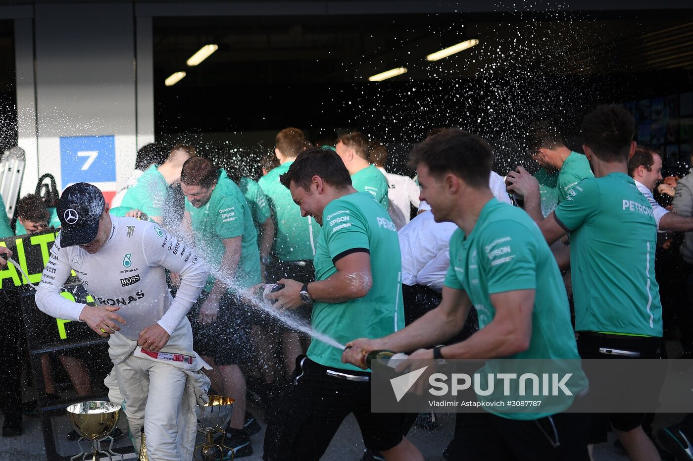 Formula One Russian Grand Prix race