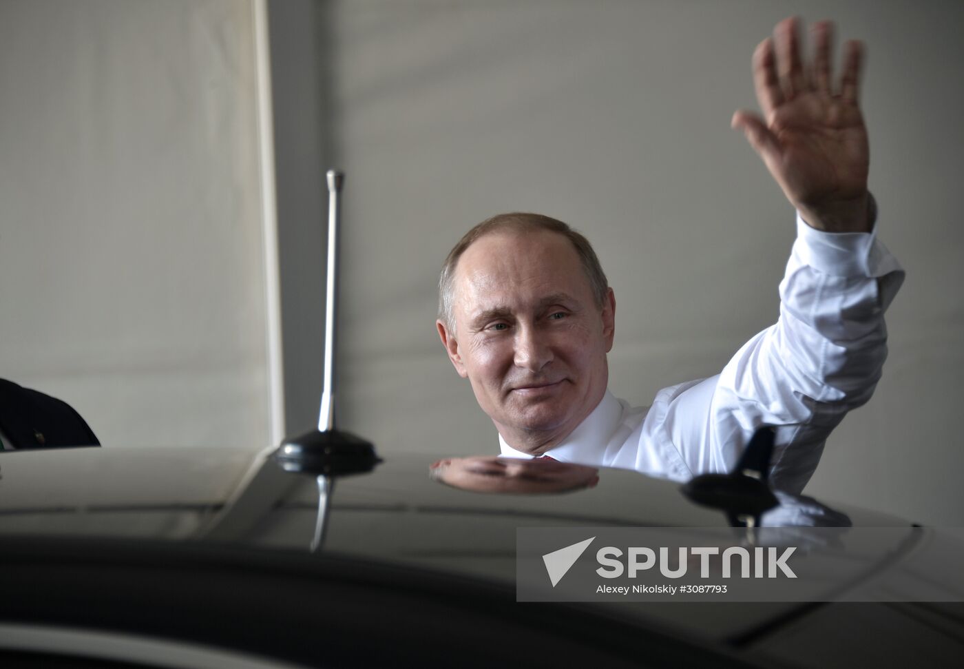 President Vladimir Putin attends Russian leg of Formula One in Sochi
