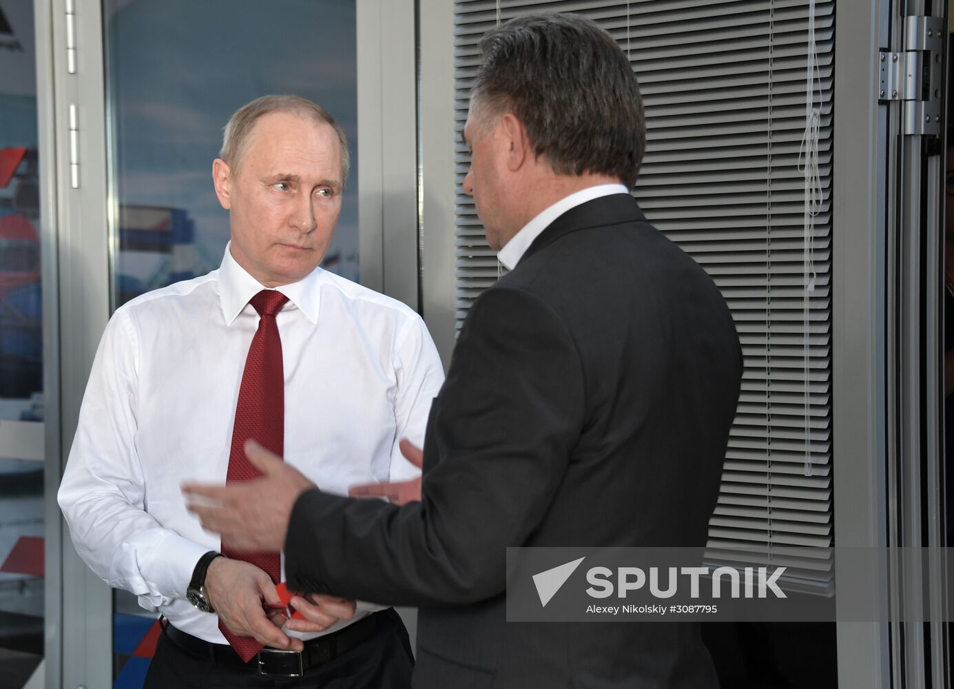 President Vladimir Putin attends Russian leg of Formula One in Sochi