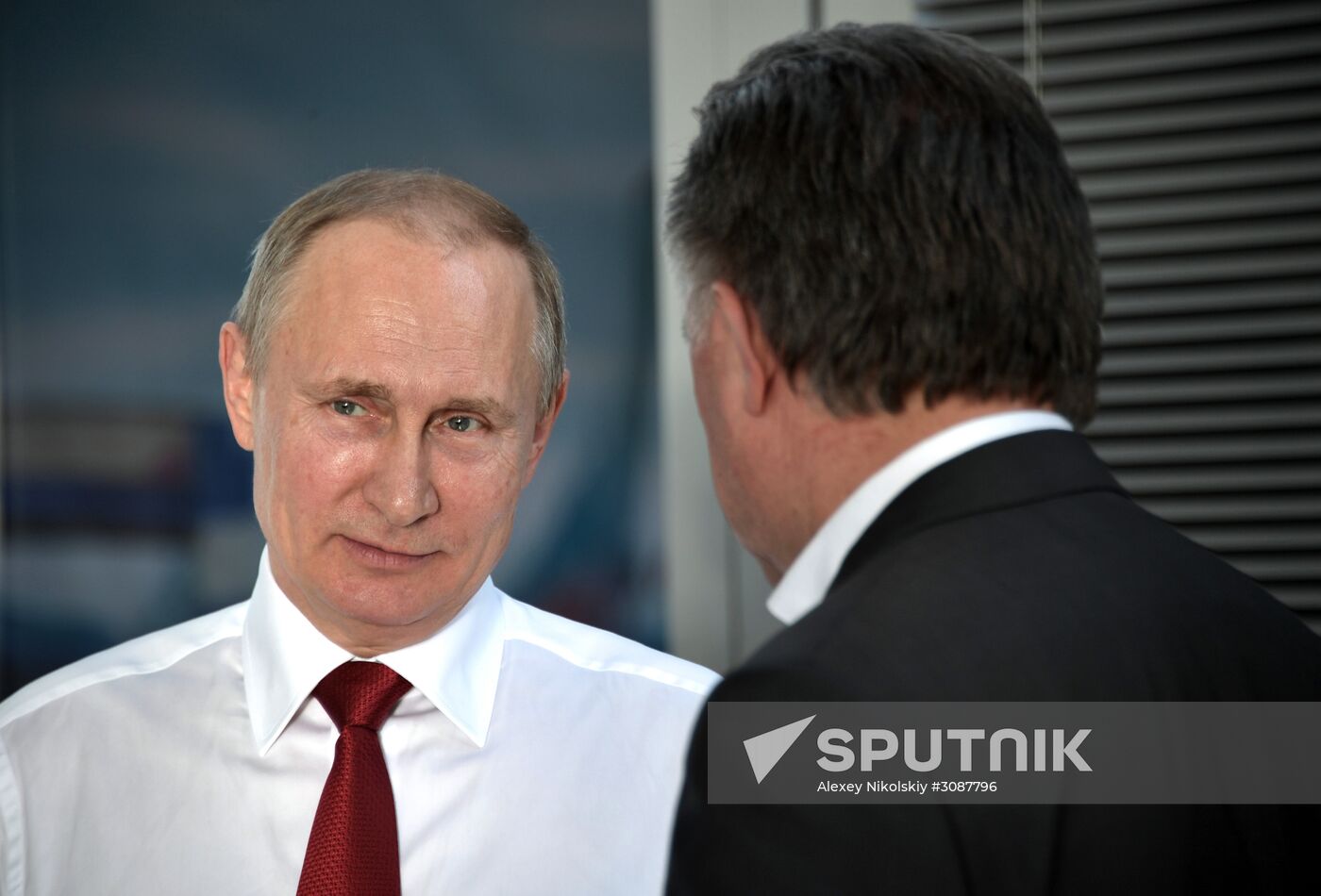 President Vladimir Putin attends Russian leg of Formula One in Sochi