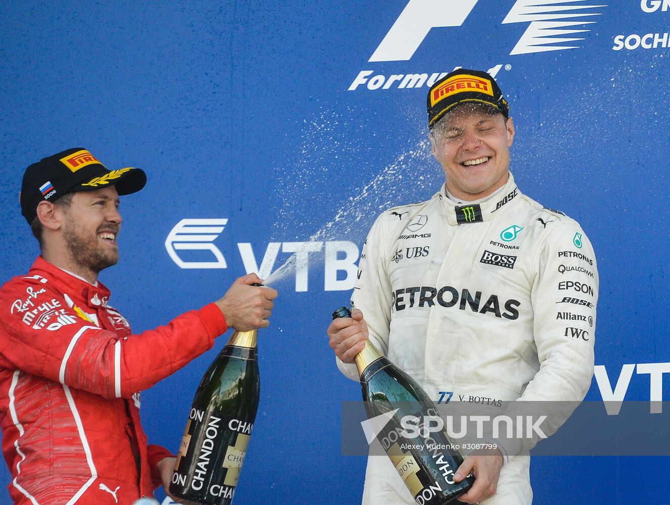 Formula One Russian Grand Prix race