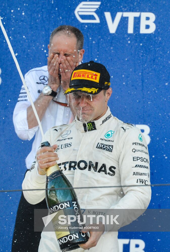 Formula One Grand Prix Russia. Race
