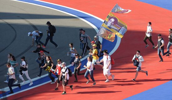Formula One Russian Grand Prix race