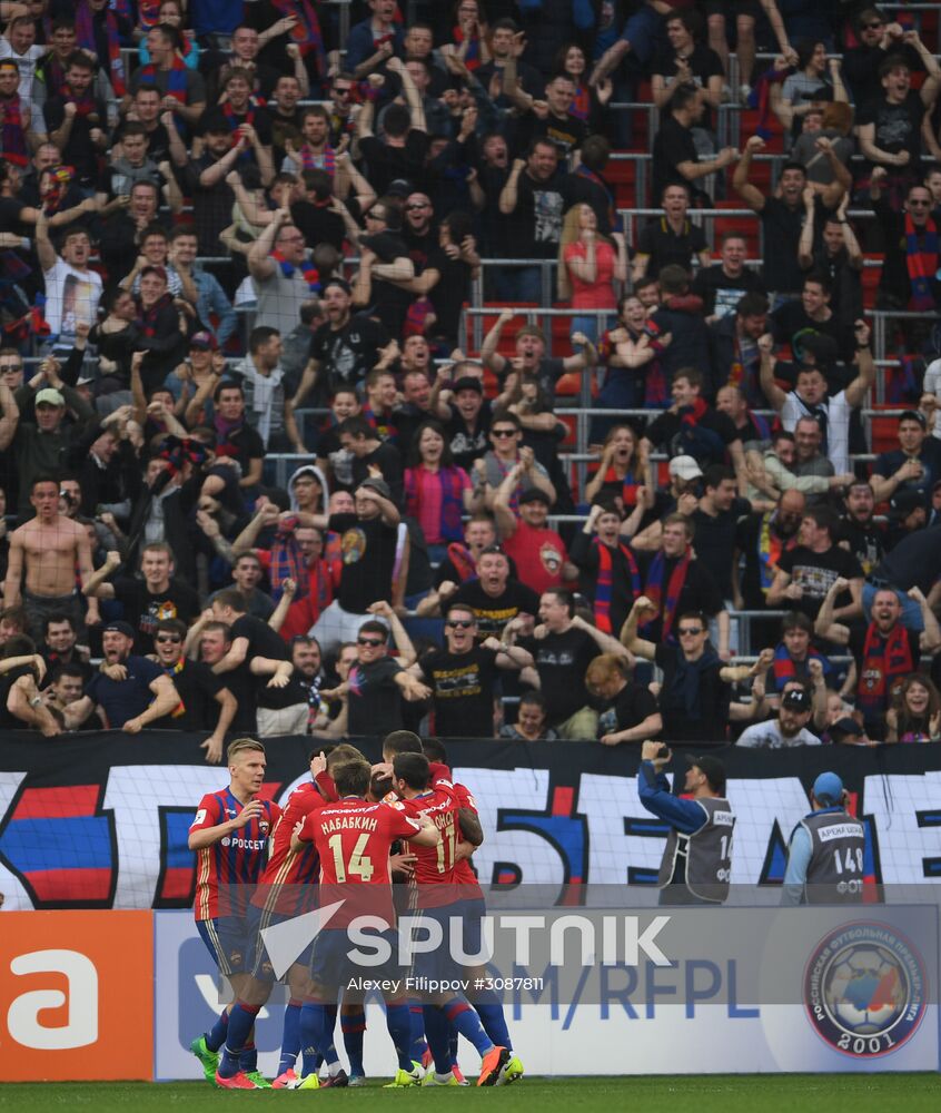 Russian Football Premier League. CSKA vs. Spartak