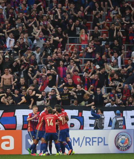 Russian Football Premier League. CSKA vs. Spartak