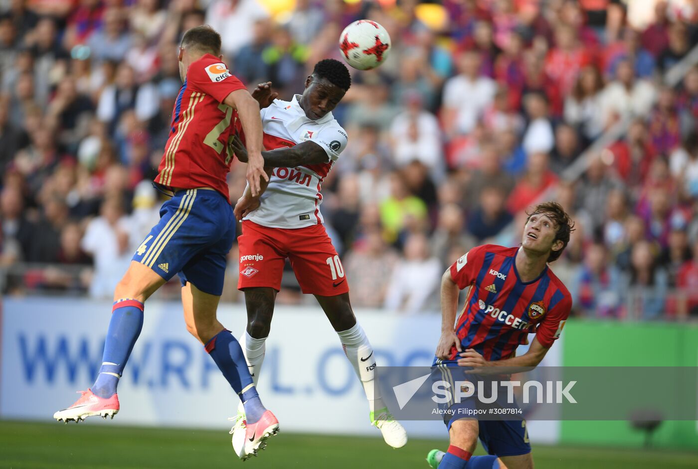 Russian Football Premier League. CSKA vs. Spartak
