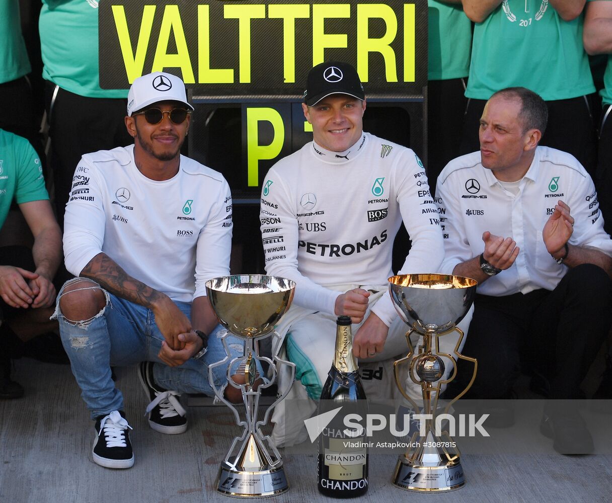 Formula One Russian Grand Prix race