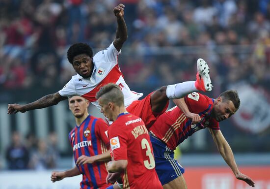 Russian Football Premier League. CSKA vs. Spartak