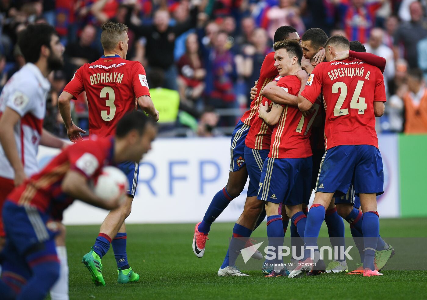 Russian Football Premier League. CSKA vs. Spartak