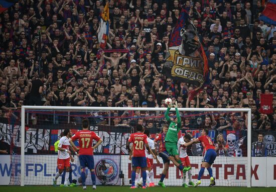 Russian Football Premier League. CSKA vs. Spartak