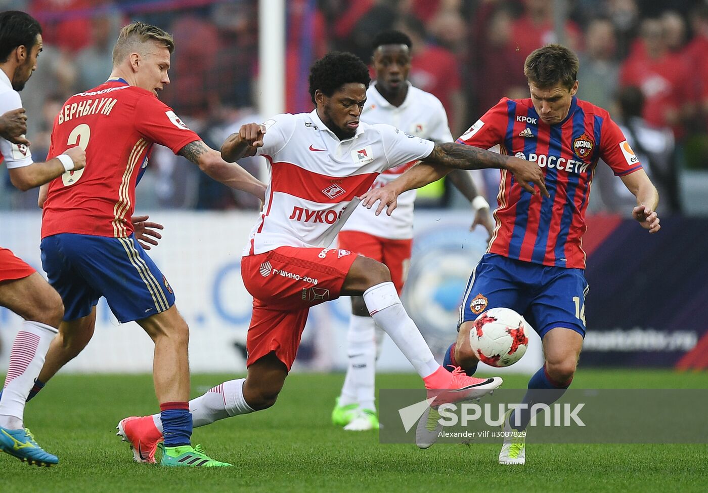 Russian Football Premier League. CSKA vs. Spartak