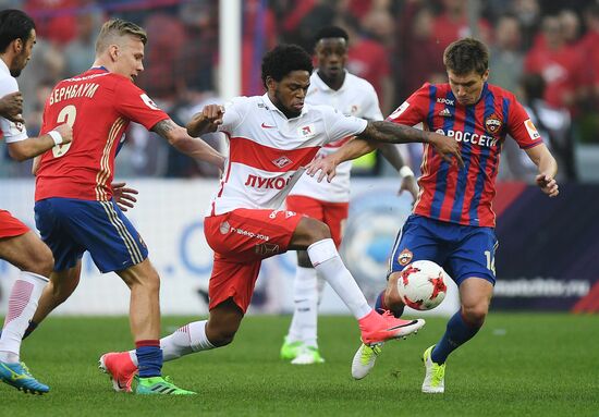 Russian Football Premier League. CSKA vs. Spartak