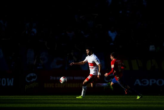 Russian Football Premier League. CSKA vs. Spartak