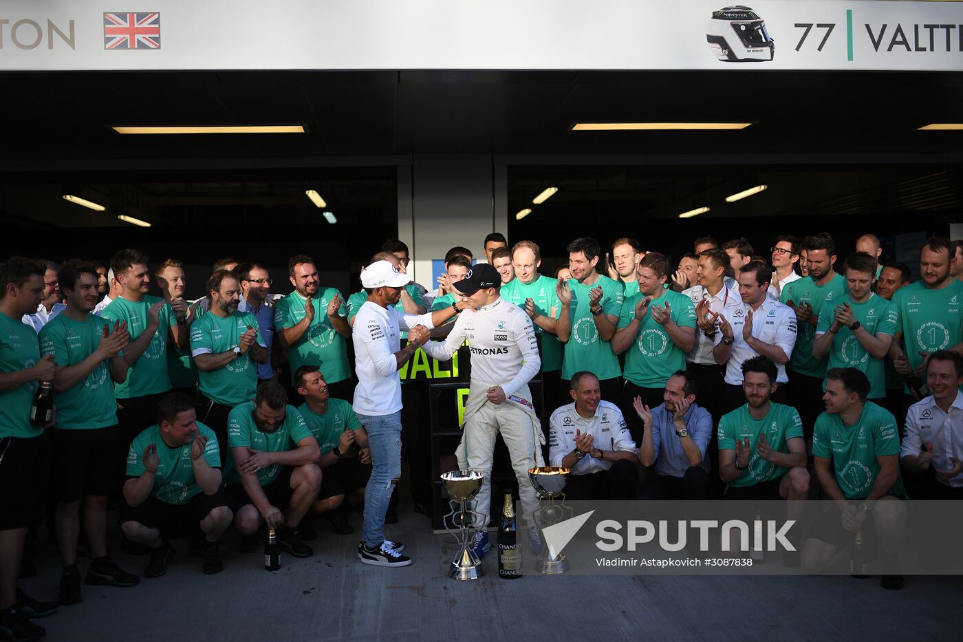 Formula One Russian Grand Prix race