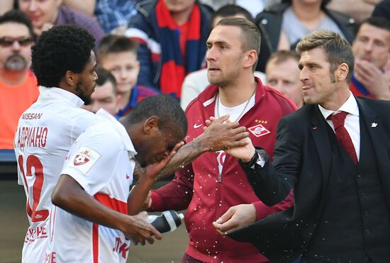 Russian Football Premier League. CSKA vs. Spartak
