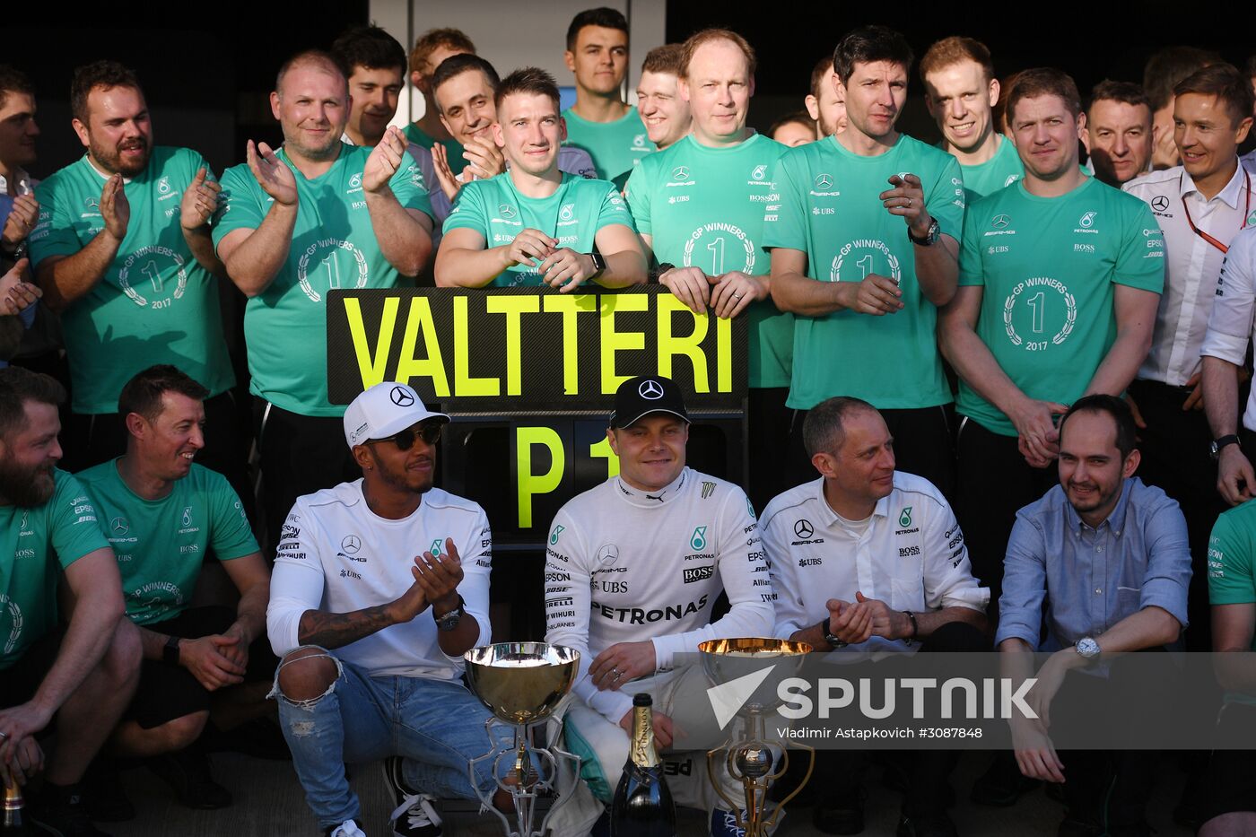 Formula One Russian Grand Prix race