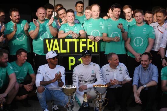 Formula One Russian Grand Prix race
