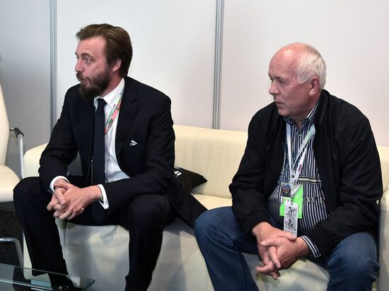 President Vladimir Putin attends Russian leg of Formula One in Sochi