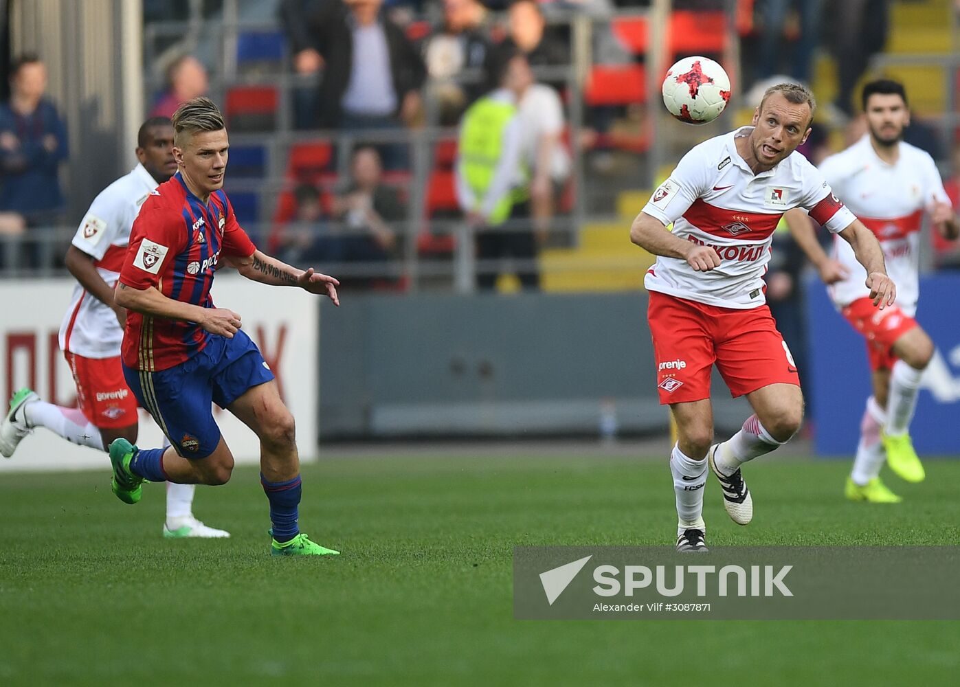 Russian Football Premier League. CSKA vs. Spartak
