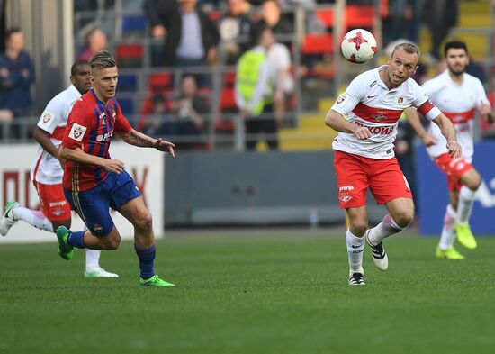 Russian Football Premier League. CSKA vs. Spartak