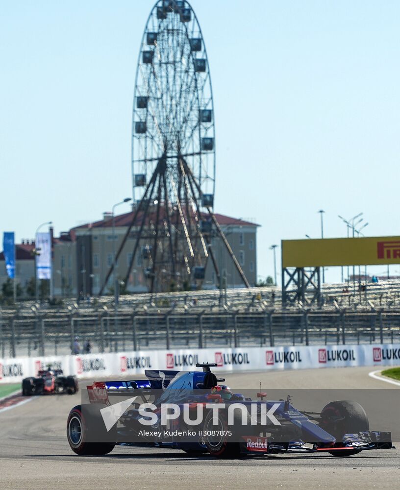 Formula One Grand Prix Russia. Race