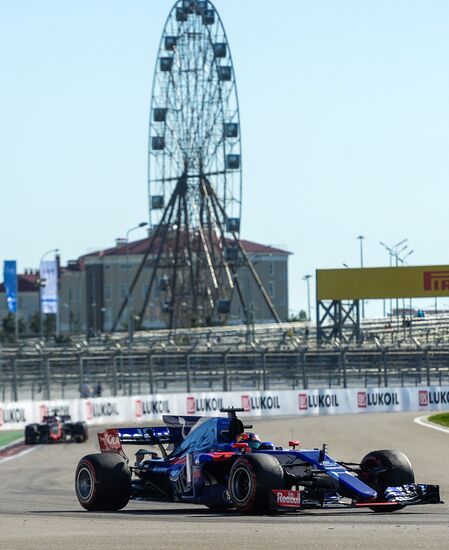 Formula One Grand Prix Russia. Race