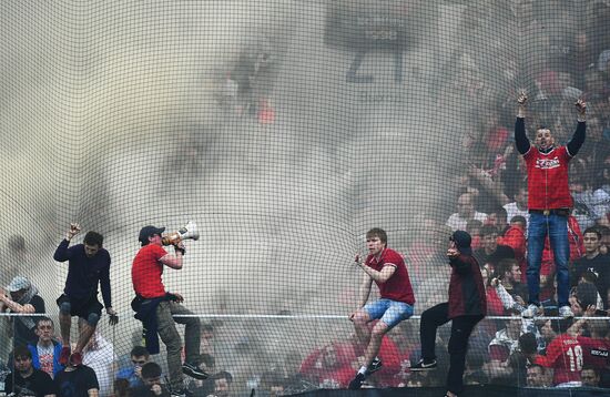 Russian Football Premier League. CSKA vs. Spartak