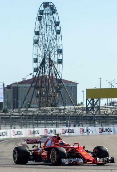Formula One Grand Prix Russia. Race