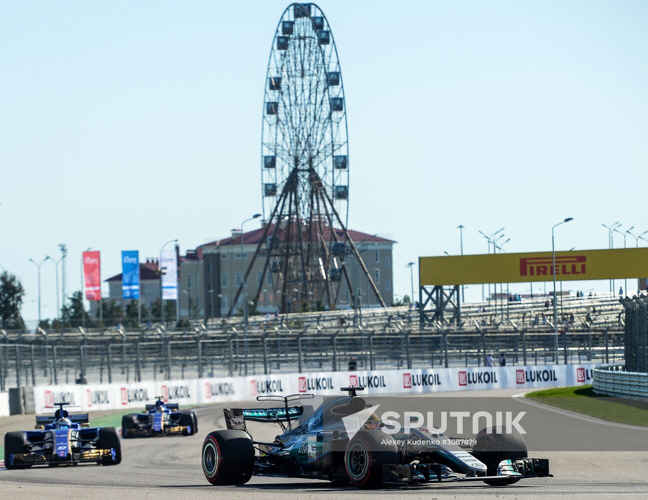 Formula One Grand Prix Russia. Race