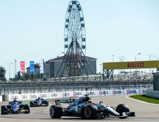 Formula One Grand Prix Russia. Race
