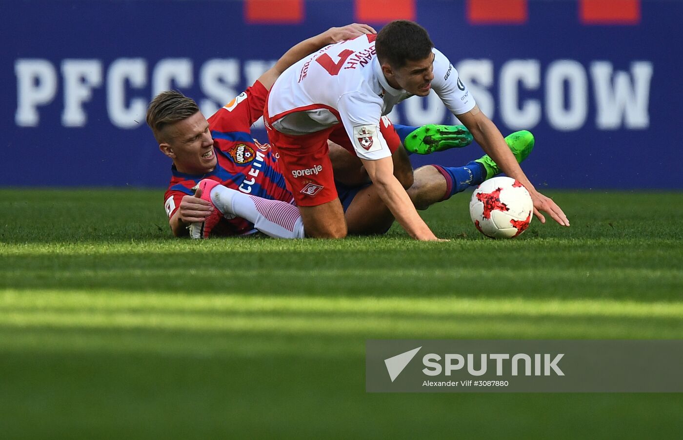 Russian Football Premier League. CSKA vs. Spartak