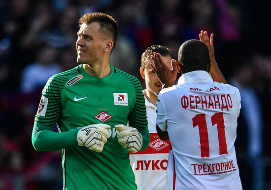 Russian Football Premier League. CSKA vs. Spartak