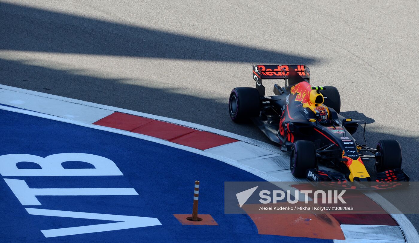 Formula One Grand Prix Russia. Race