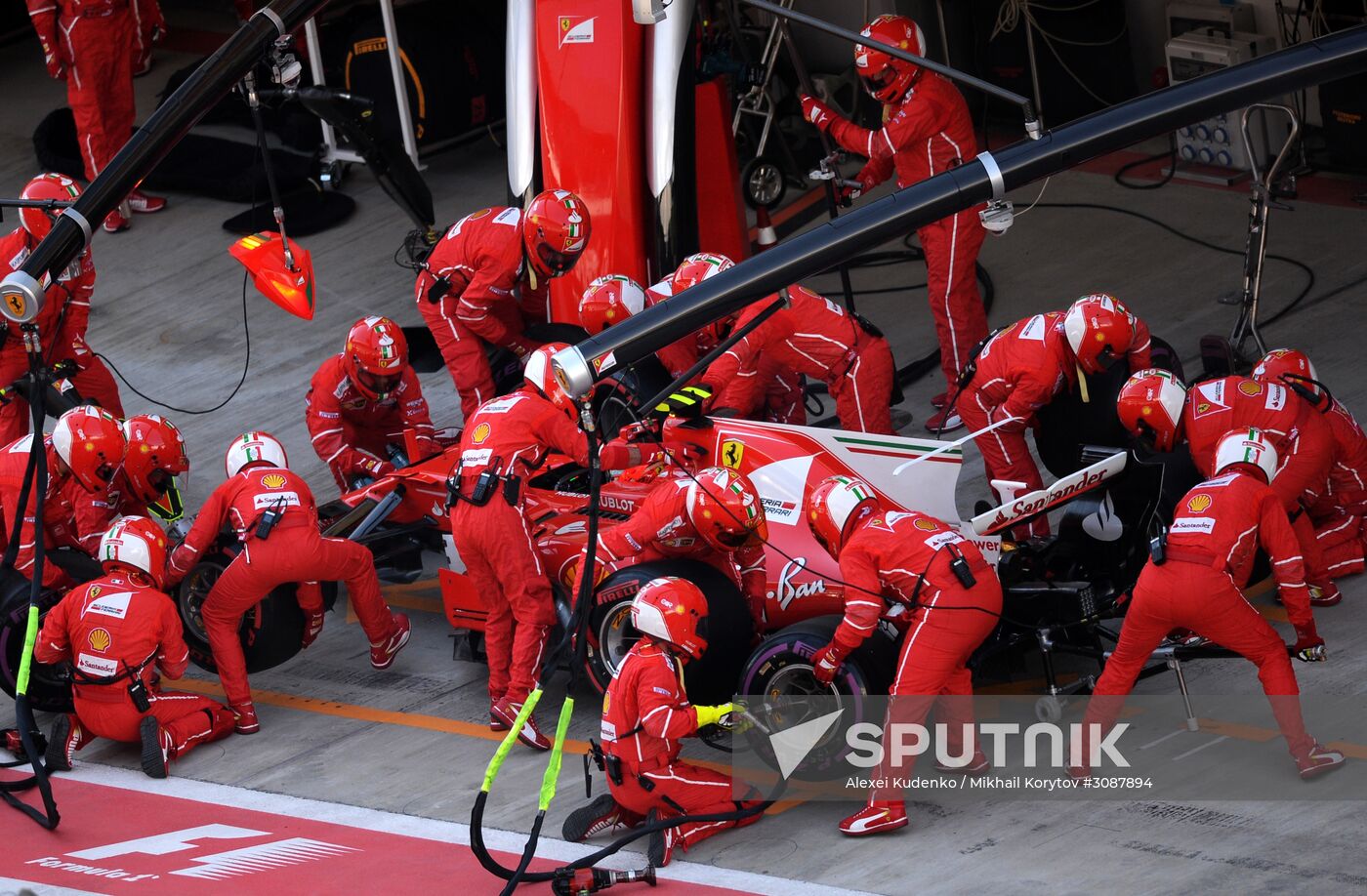 Formula One Russian Grand Prix race