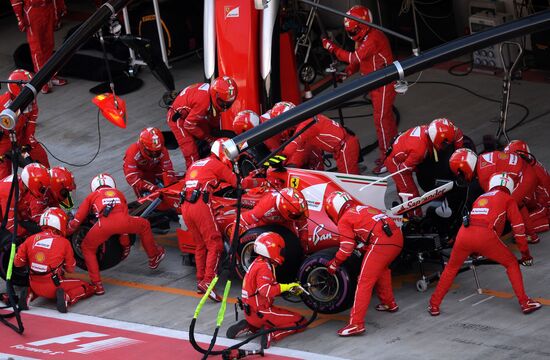 Formula One Russian Grand Prix race