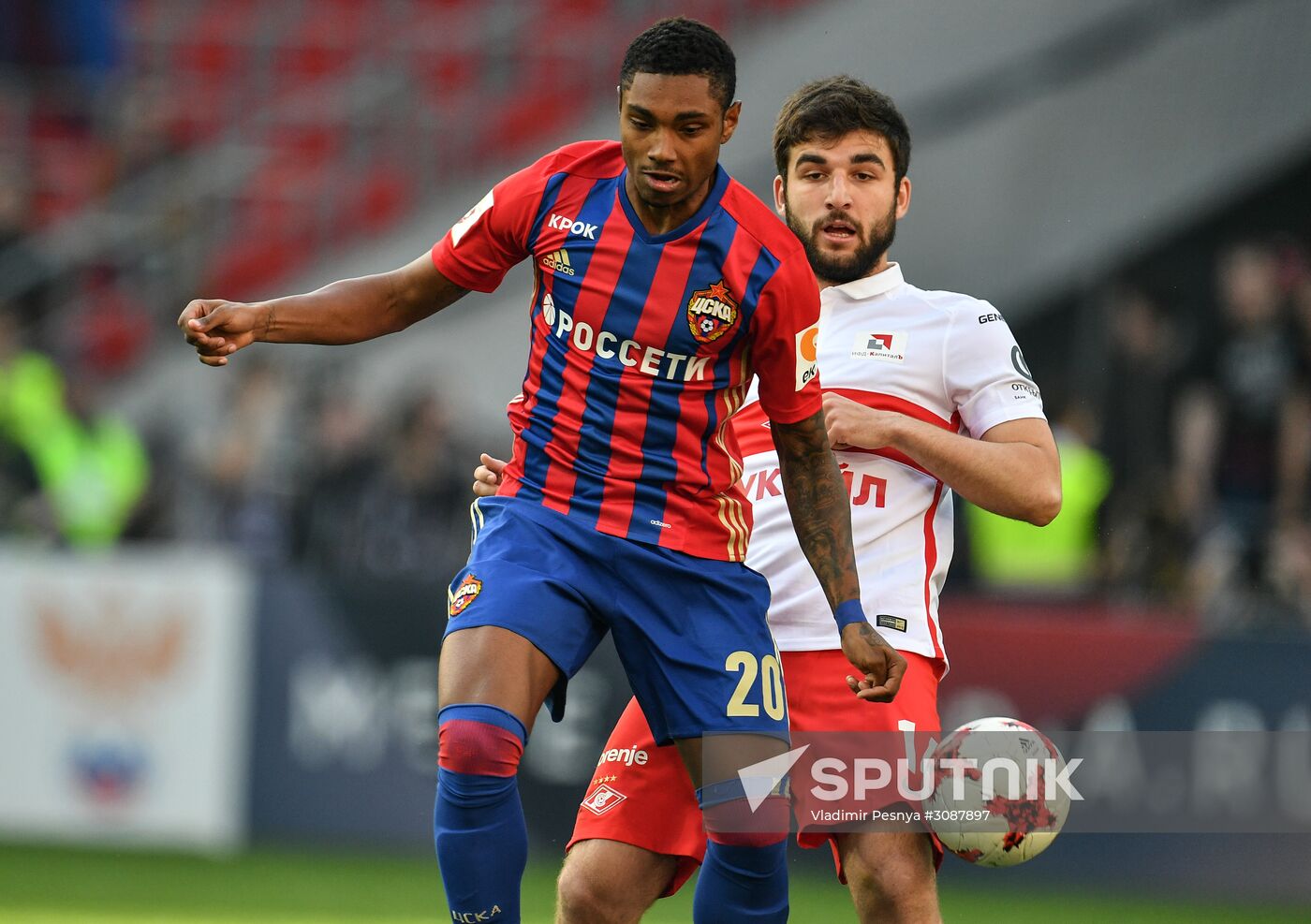 Russian Football Premier League. CSKA vs. Spartak