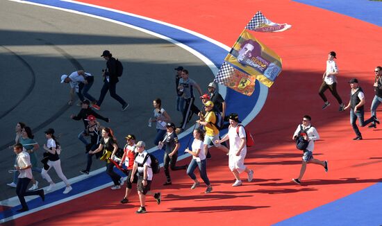 Formula One Russian Grand Prix race