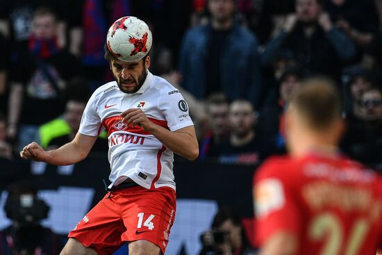 Russian Football Premier League. CSKA vs. Spartak