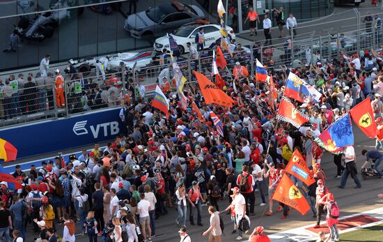 Formula One Russian Grand Prix race