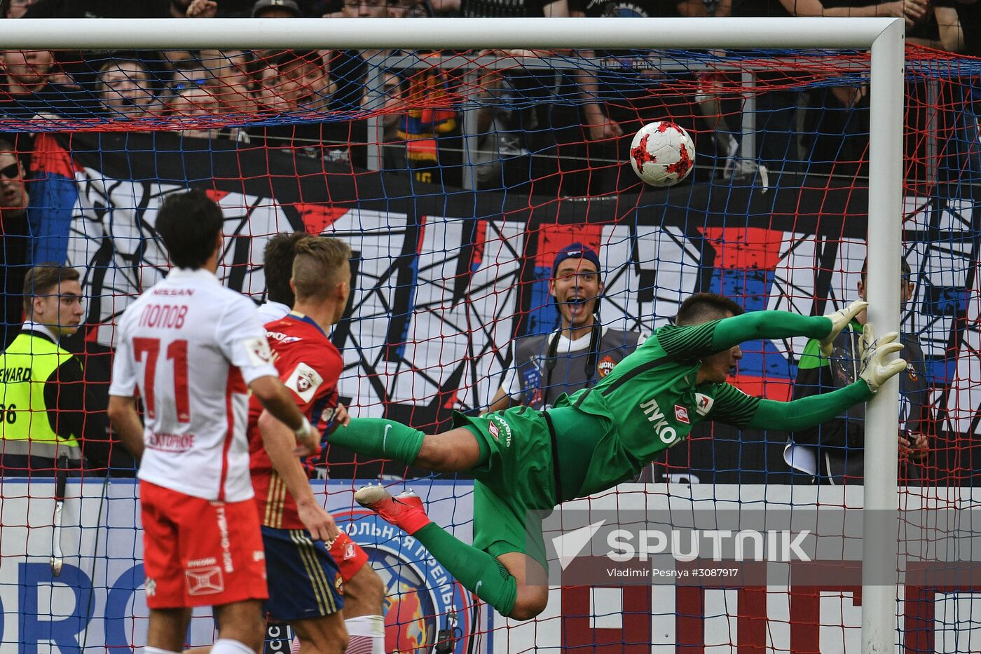 Russian Football Premier League. CSKA vs. Spartak