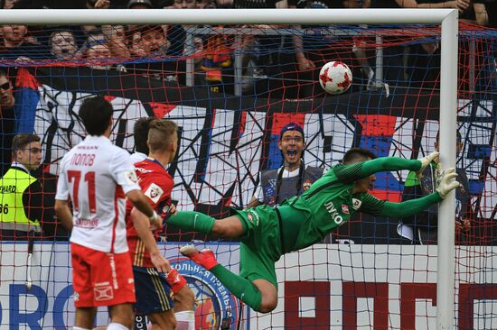 Russian Football Premier League. CSKA vs. Spartak