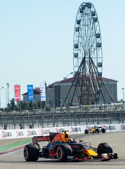 Formula One Grand Prix Russia. Race