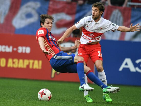 Russian Football Premier League. CSKA vs. Spartak