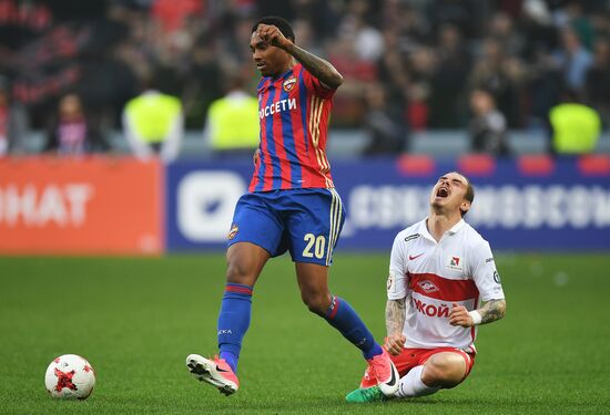 Russian Football Premier League. CSKA vs. Spartak
