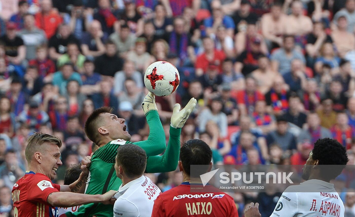 Russian Football Premier League. CSKA vs. Spartak