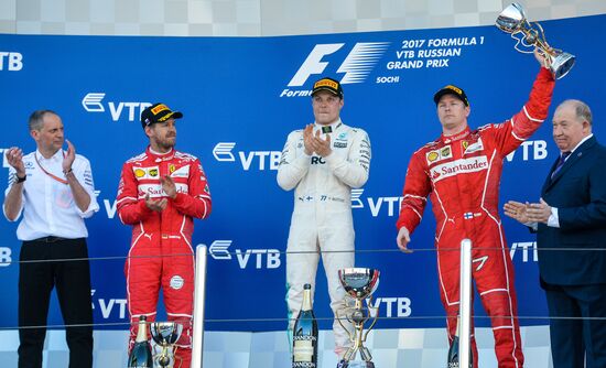 Formula One Russian Grand Prix race